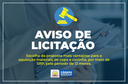 Aviso de Licitação - Aquisição de materiais de copa e cozinha