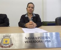 Balanço: Nayara Pereira (PSB) apresentou 65 proposições no ano