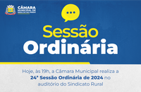 Câmara realiza a 24ª Sessão Ordinária