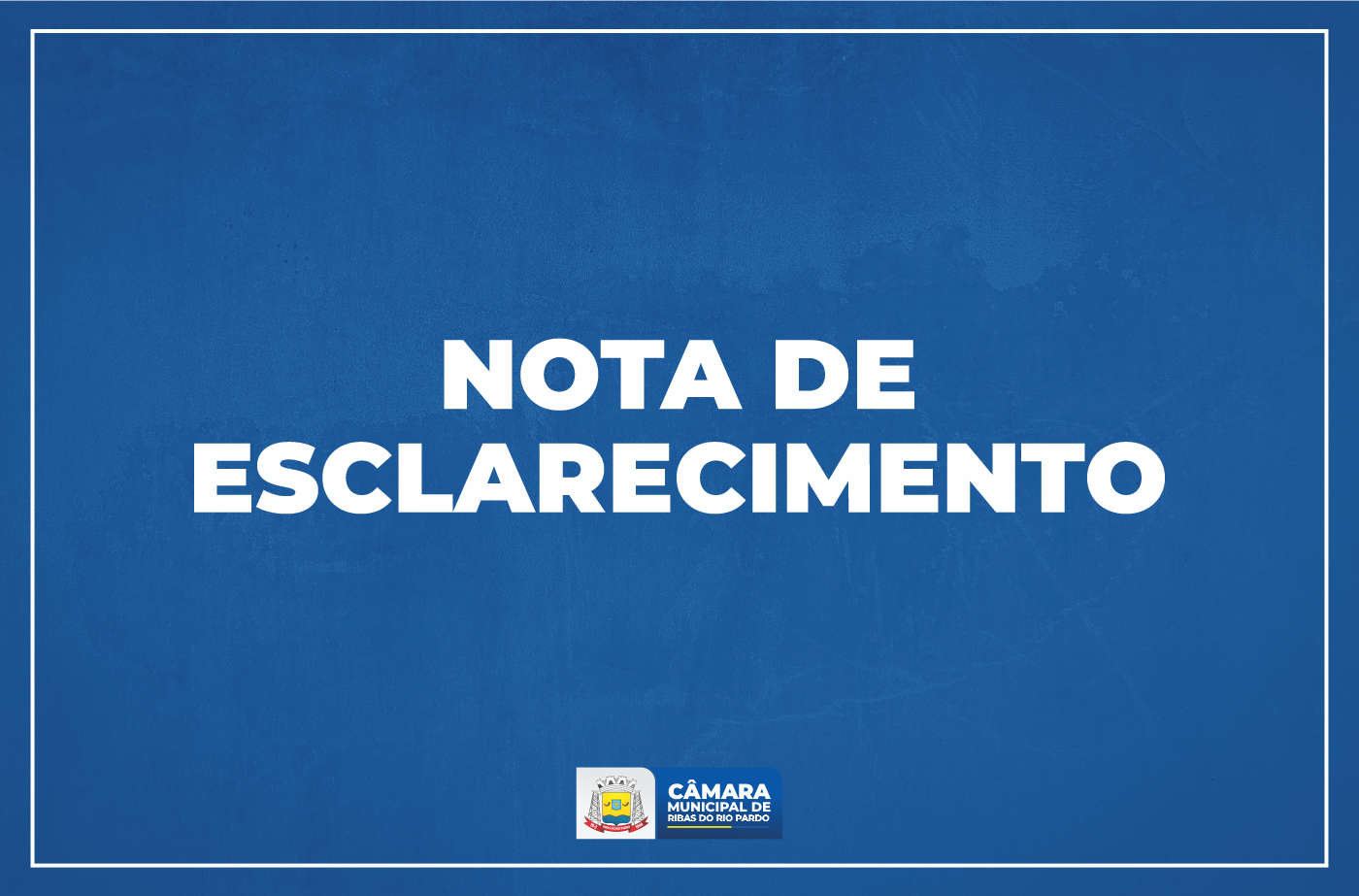 NOTA DE ESCLARECIMENTO