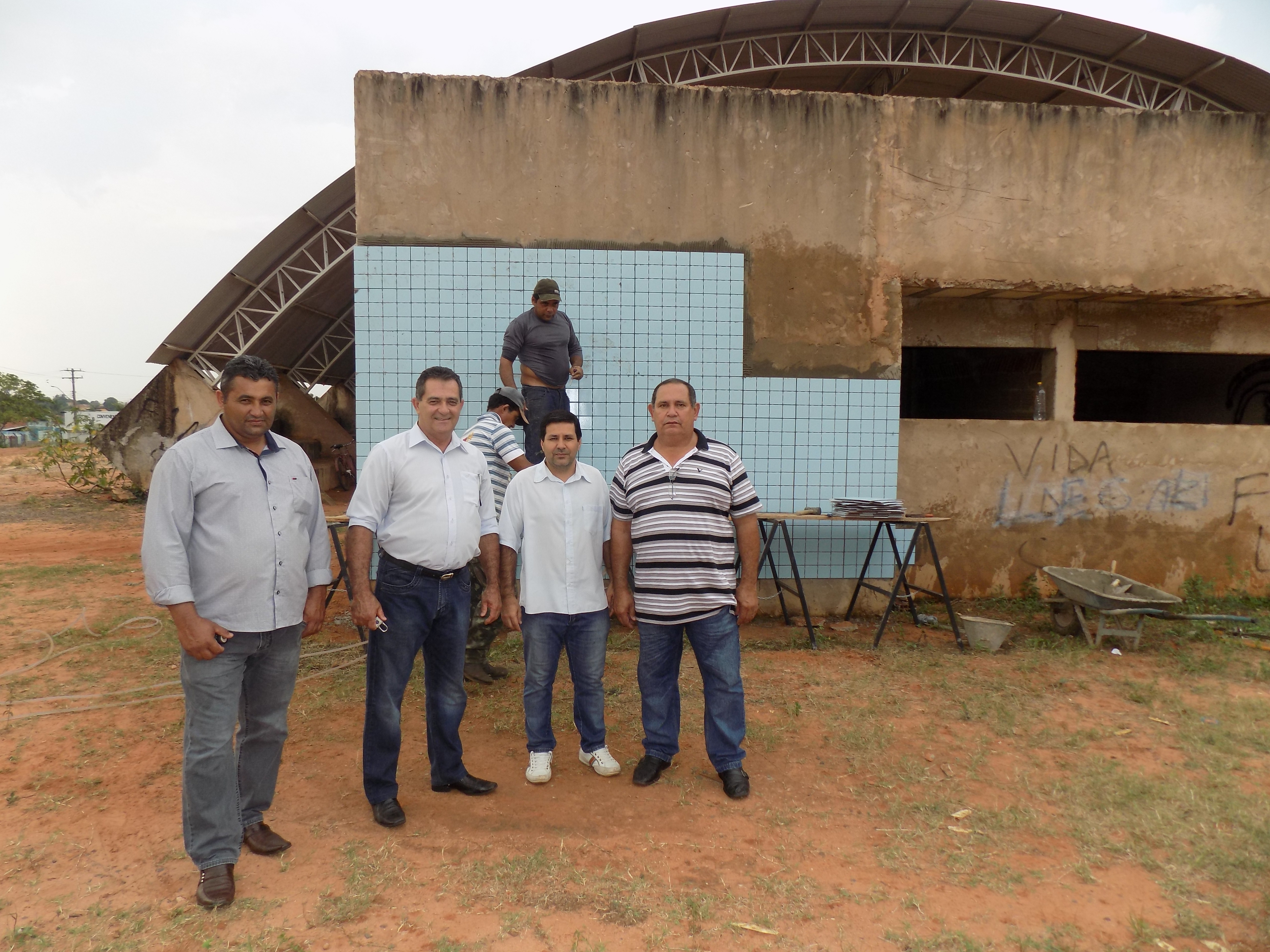 Obras no Ginásio São João são retomadas após Vereadores cobrarem o cumprimento do TAC e conclusão do CEINF São João.