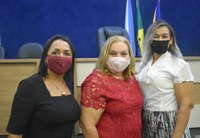 Tania, Edervânia e Rose querem criar o Conselho da Mulher